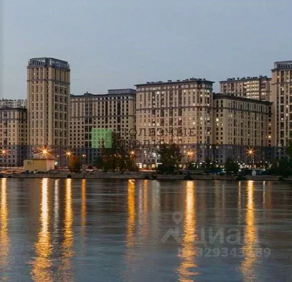 Студия Санкт-Петербург Октябрьская наб., 40 (21.7 м) - Фото 1