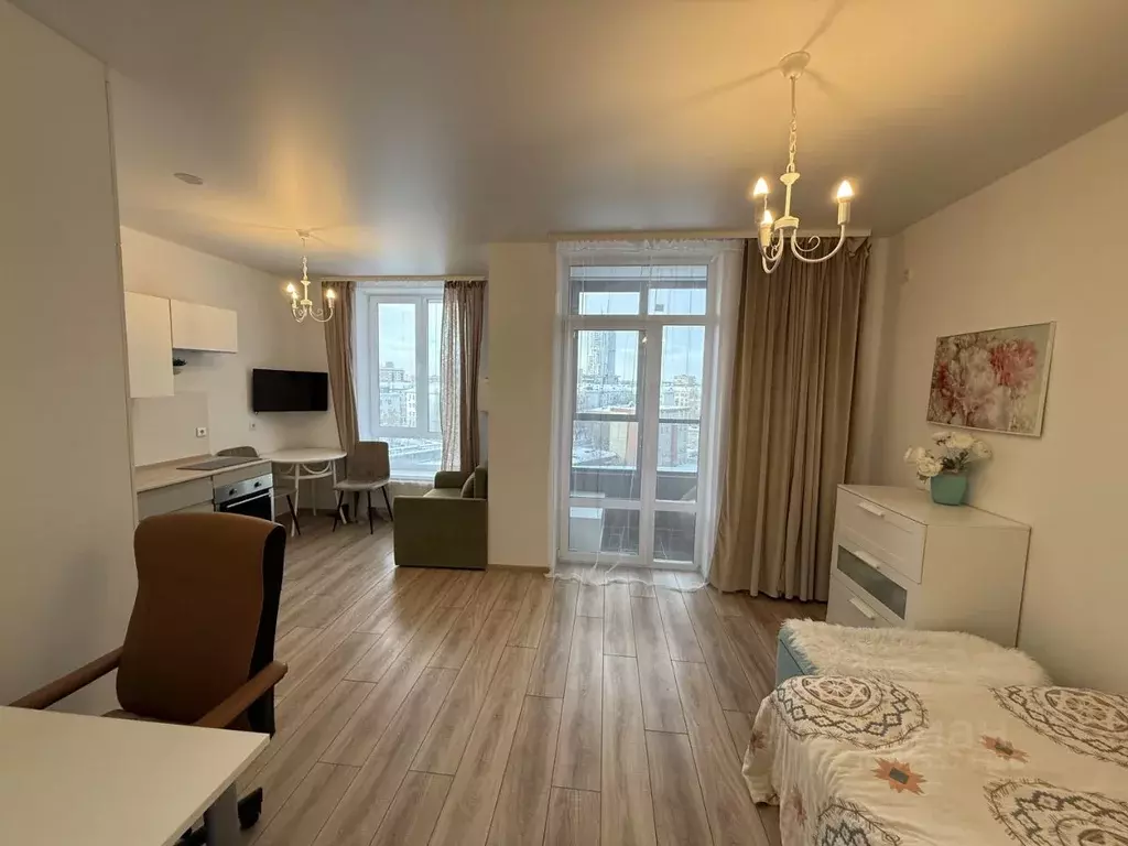 Студия Свердловская область, Екатеринбург ул. Свердлова, 32Б (31.0 м) - Фото 1