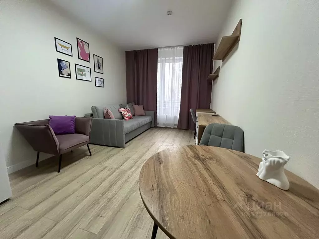 Студия Санкт-Петербург просп. Крузенштерна, 4 (23.0 м) - Фото 1