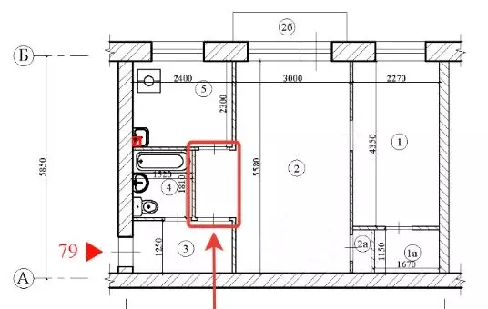 2-к кв. Алтайский край, Барнаул Молодежная ул., 37 (45.0 м) - Фото 2