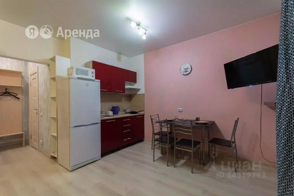 Студия Санкт-Петербург Парашютная ул., 58 (28.0 м) - Фото 0