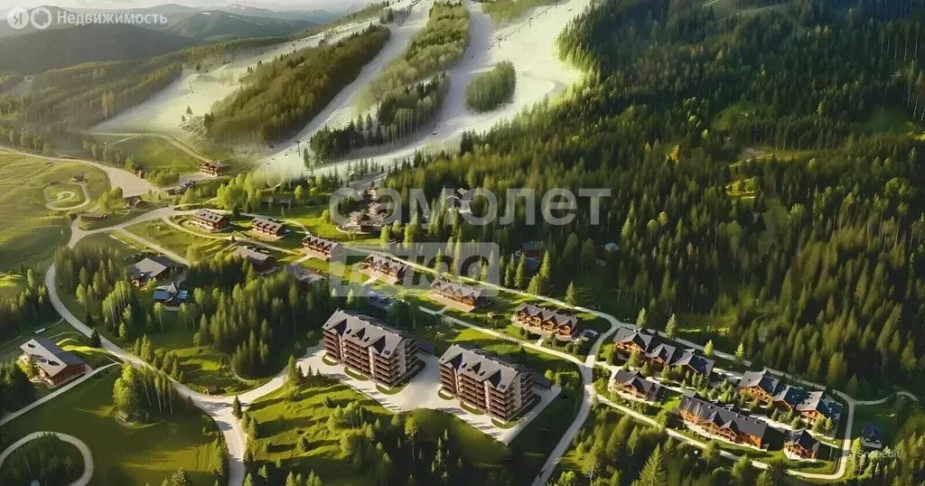 Квартира-студия: село Сыростан, Известная улица, 11 (51.44 м) - Фото 1