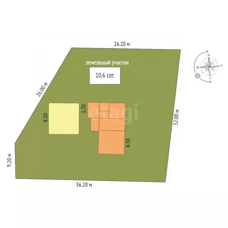 Дом в Вологодская область, Великоустюгский муниципальный округ, ... - Фото 2