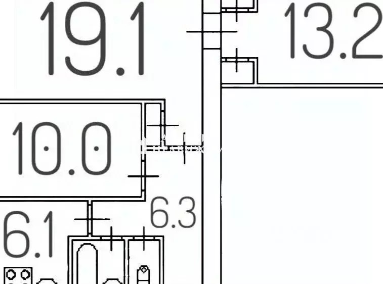 3-к кв. Санкт-Петербург Железноводская ул., 66 (59.4 м) - Фото 2