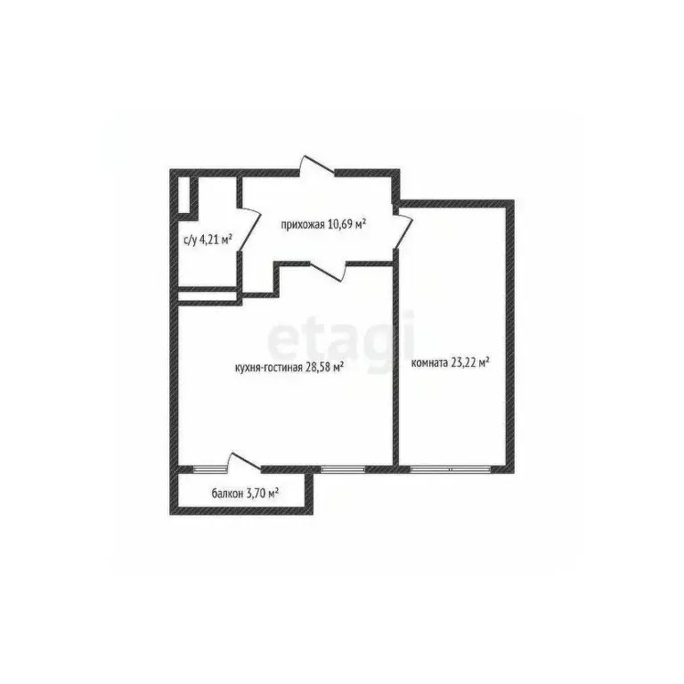 2-к кв. Краснодарский край, Краснодар ул. Имени Дмитрия Благоева, 29к1 ... - Фото 1