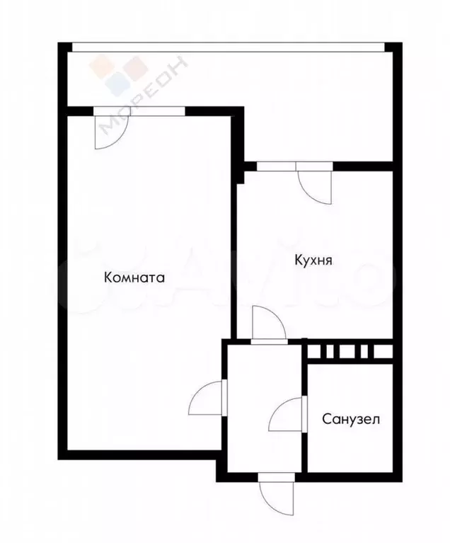 1-к. квартира, 42,5 м, 24/25 эт. - Фото 0