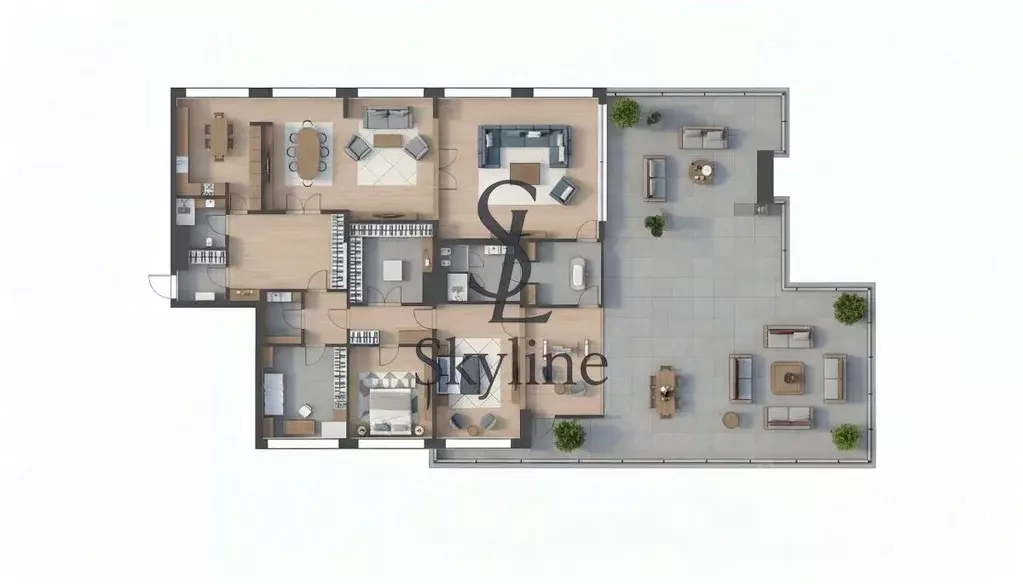 5-к кв. Москва ул. Сергея Бондарчука, 6 (350.0 м) - Фото 2