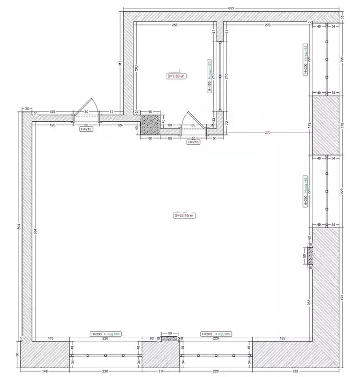 Офис в Москва ул. Шухова, 14 (75 м) - Фото 1