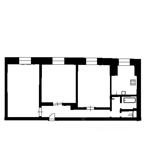 3-к кв. Москва Семеновская наб., 3/1К6 (87.2 м) - Фото 1