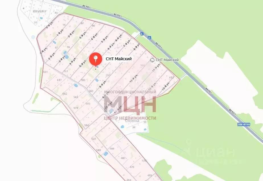 Участок в Тверская область, Конаковский муниципальный округ, Майский ... - Фото 1