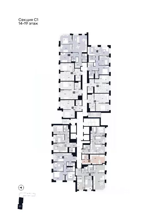 1-к кв. Москва Лодочная ул., 27К2 (38.5 м) - Фото 1
