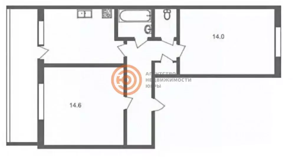 2-к кв. Тюменская область, Тюмень ул. Дальняя, 20 (50.6 м) - Фото 2