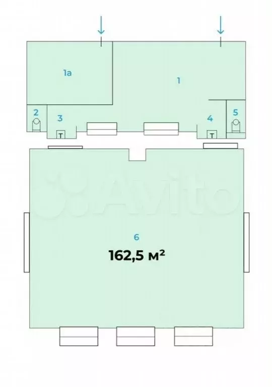 Сдам помещение свободного назначения, 162.5 м - Фото 0