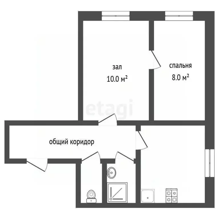 Комната Ростовская область, Ростов-на-Дону, Нахичевань ул. 6-я Линия, ... - Фото 1