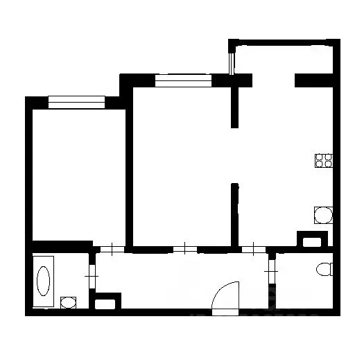 2-к кв. Санкт-Петербург Киевская ул., 6к2 (62.0 м) - Фото 1