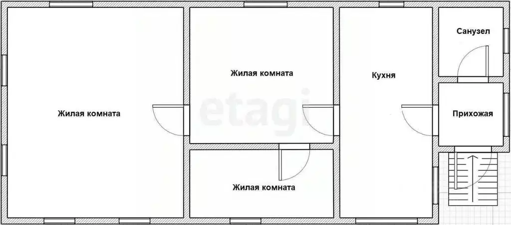 Дом в Тульская область, Тула ул. Ивана Франко, 27 (70 м) - Фото 1