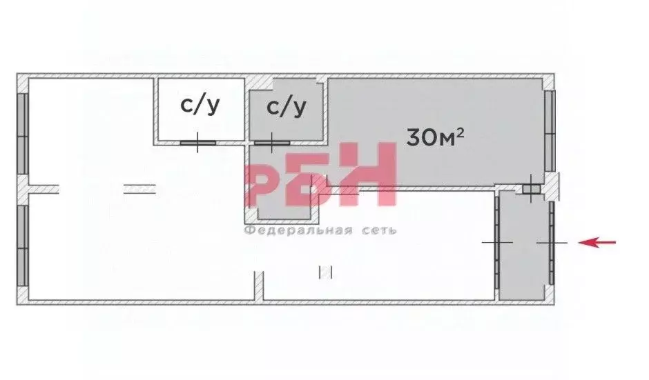 Помещение свободного назначения в Тюменская область, Тюмень ул. ... - Фото 1