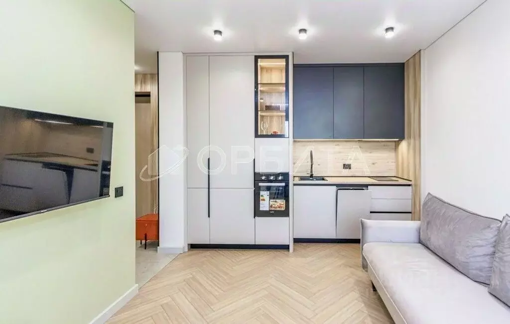 1-к кв. Тюменская область, Тюмень ул. Молодогвардейцев, 5к1 (32.0 м) - Фото 1