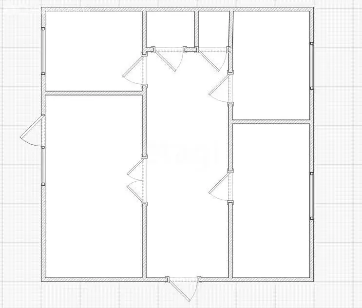 3-комнатная квартира: посёлок городского типа Ветлужский, микрорайон ... - Фото 1