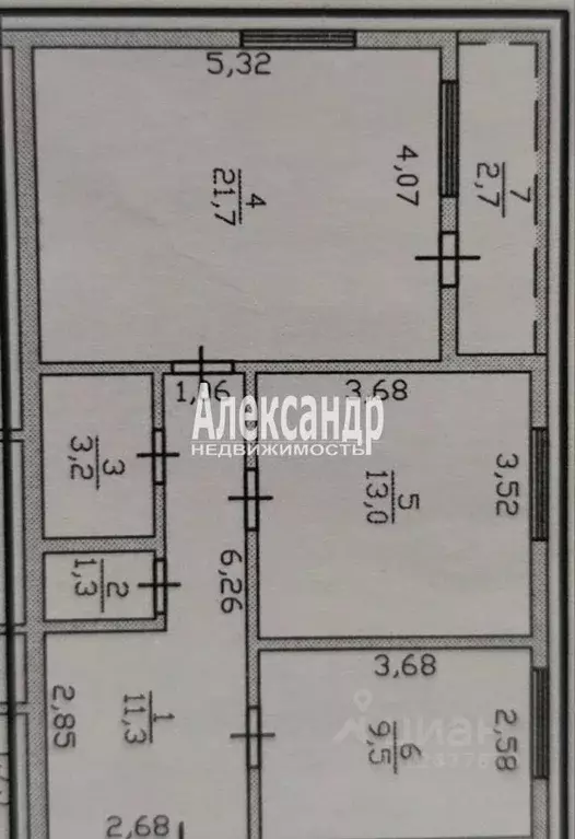 2-к кв. Ленинградская область, Приозерск ул. Героя Богданова, 8 (60.0 ... - Фото 1