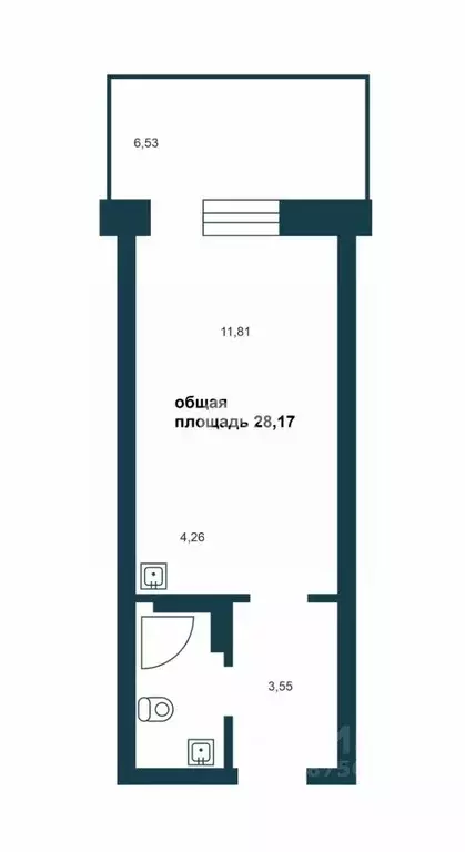 Студия Новосибирская область, Новосибирск ул. Дуси Ковальчук, 238 ... - Фото 2