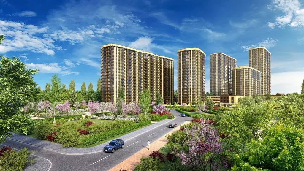 2-к кв. Ростовская область, Ростов-на-Дону Донской Арбат 2 жилой ... - Фото 1