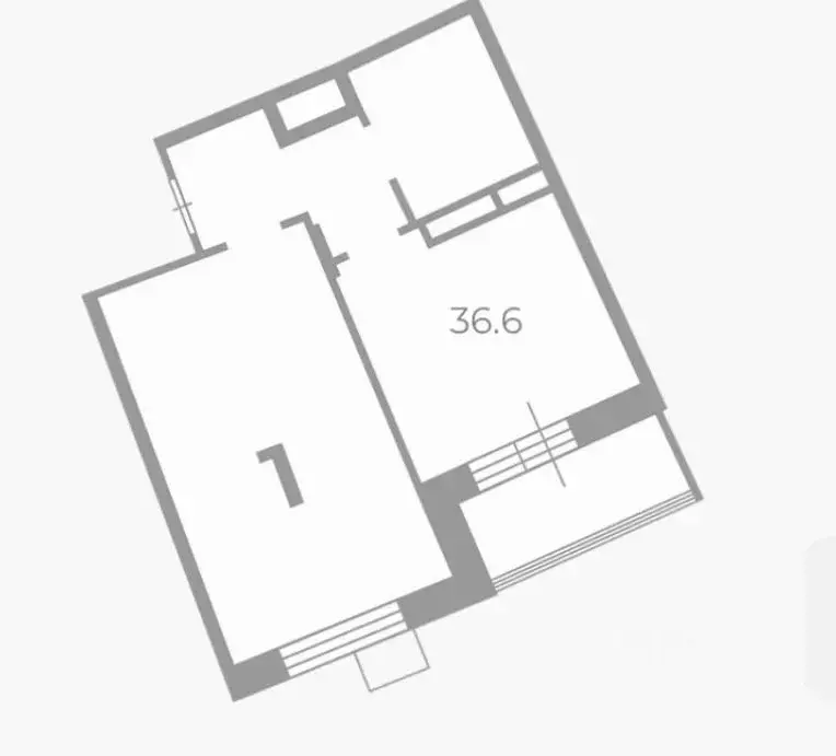 1-к кв. Москва, Москва, Троицк ул. Академика Дыхне, 8 (36.6 м) - Фото 1