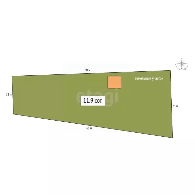 Дом в Алтай, Усть-Коксинский район, с. Усть-Кокса пер. Сельский, 6 (23 ... - Фото 2