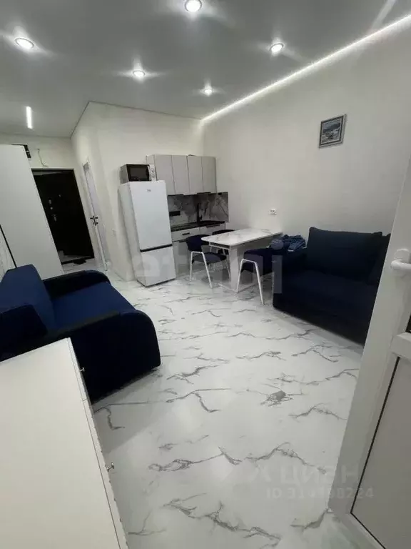 Студия Ростовская область, Ростов-на-Дону Берберовка мкр, ул. ... - Фото 0