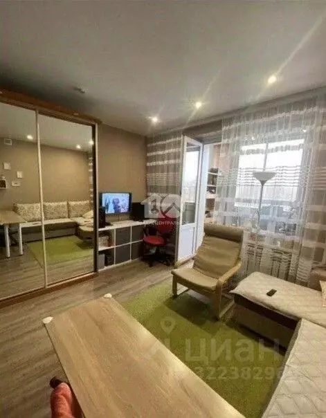 Студия Новосибирская область, Кольцово рп ул. Рассветная, 6 (24.0 м) - Фото 2