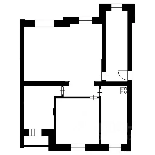 3-к кв. Новосибирская область, Новосибирск ул. Дмитрия Донского, 26/1 ... - Фото 2