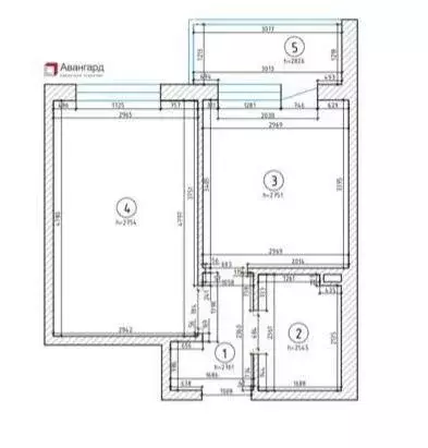 1-комнатная квартира: Санкт-Петербург, улица Владимира Пчелинцева, 4 ... - Фото 0