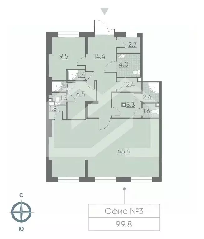 Помещение свободного назначения в Москва Производственная ул., 19Ак3 ... - Фото 2