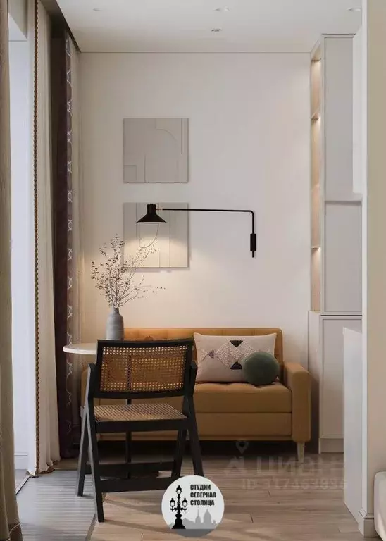 Квартира, студия, 21.8 м - Фото 0