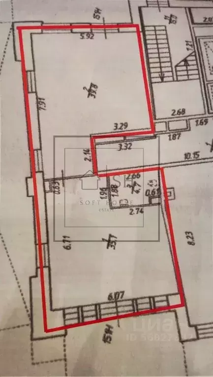 Помещение свободного назначения в Санкт-Петербург ул. Плесецкая, 6 (80 ... - Фото 1