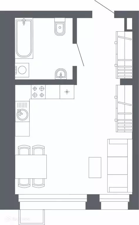 Продаётся 1-к квартира, 32 м - Фото 0