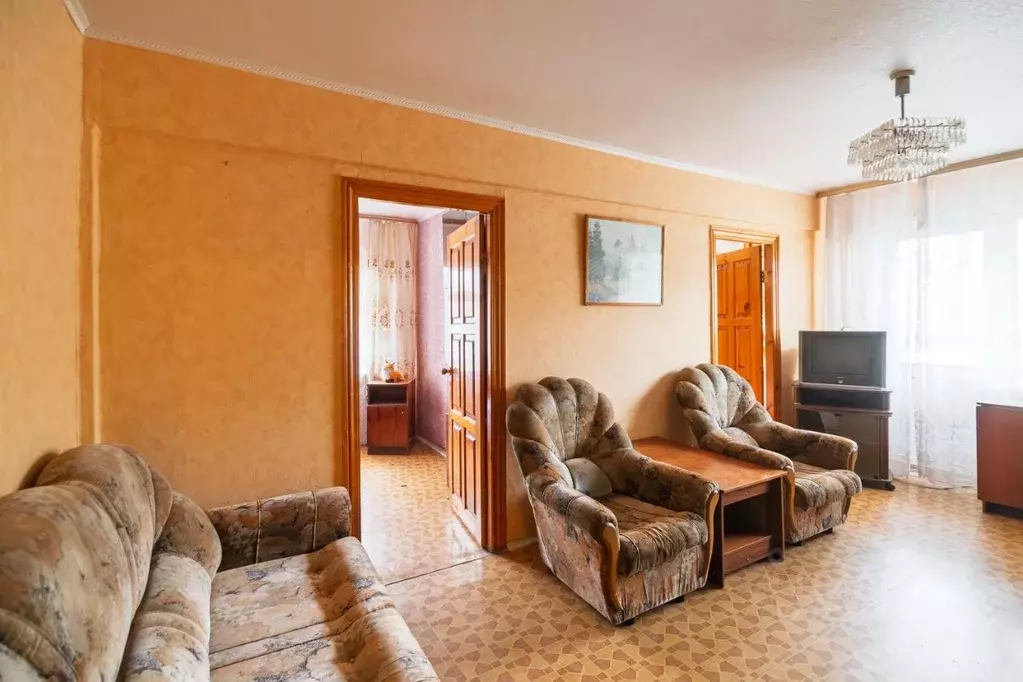 3-к кв. Ульяновская область, Ульяновск ул. Пушкарева, 30 (48.2 м) - Фото 1