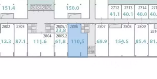Офис в Москва ул. Ленинская Слобода, 26С5 (110 м) - Фото 2