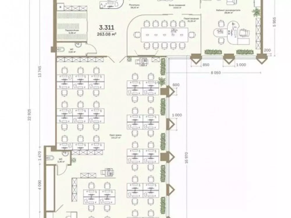 Офис в Москва проезд Жуков, вл8 (263 м) - Фото 2
