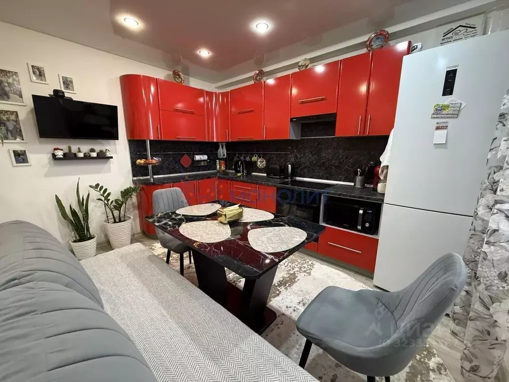 2-к кв. Нижегородская область, Дзержинск Прибрежная тер., наб. Окская, ... - Фото 1