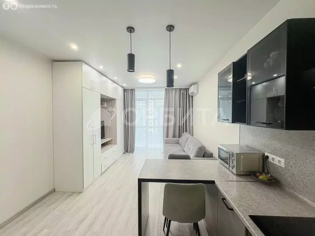 Квартира-студия: Тюмень, улица Газовиков, 73 (31 м) - Фото 1