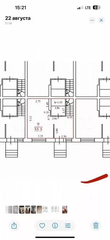Таунхаус 59 м на участке 1,5 сот. - Фото 1