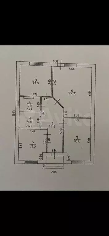 Дом 101 м на участке 5 сот. - Фото 1