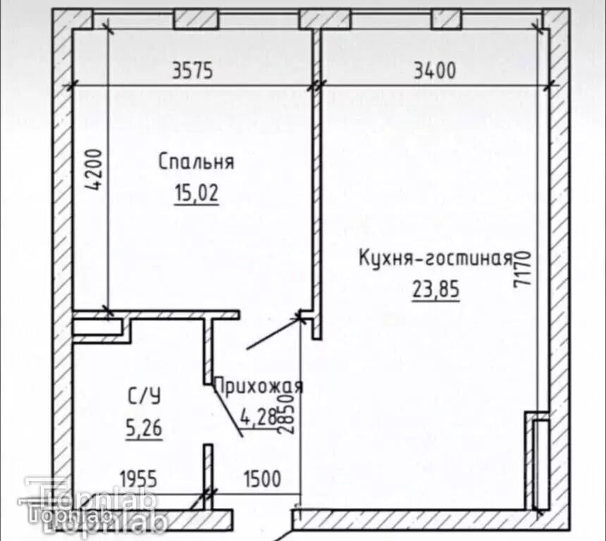 1-к кв. Кабардино-Балкария, Нальчик ул. Героя России Т.М. Тамазова ... - Фото 2