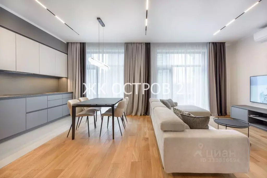 2-к кв. Москва ул. Нижние Мневники, 16к6 (70.0 м) - Фото 1