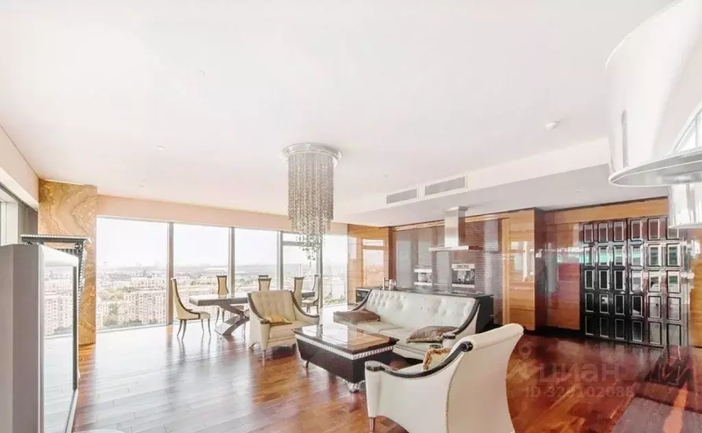 3-к кв. Москва наб. Пресненская, 8с1 (184.0 м) - Фото 1