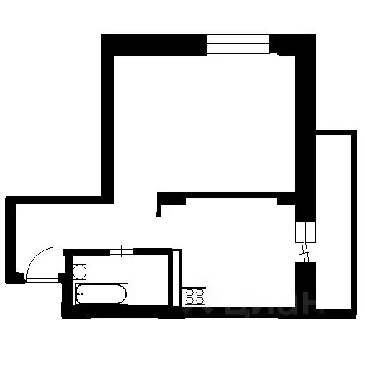 2-к кв. Новосибирская область, Новосибирск ул. Королева, 3 (48.0 м) - Фото 1