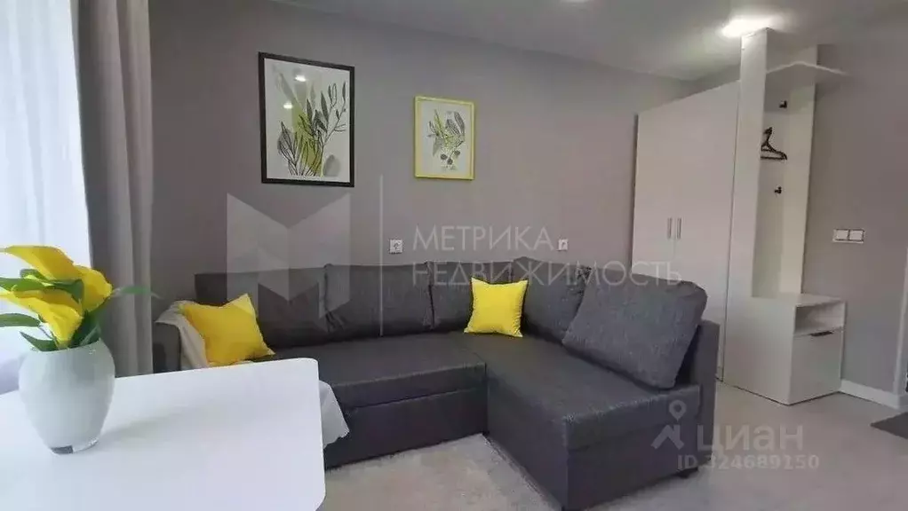 Студия Тюменская область, Тюменский муниципальный округ, пос. ... - Фото 2