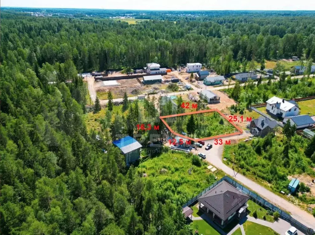 Участок в Ленинградская область, Всеволожский район, Агалатовское ... - Фото 1