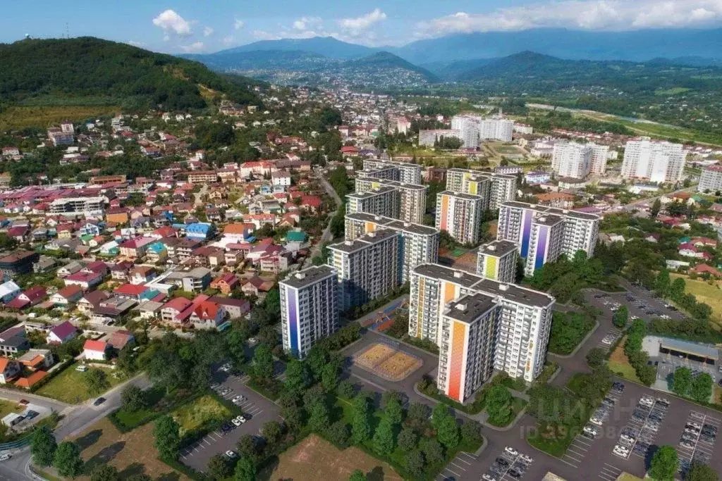 1-к кв. Краснодарский край, Сочи Адлер жилрайон, ул. Белых Акаций, 34 ... - Фото 1